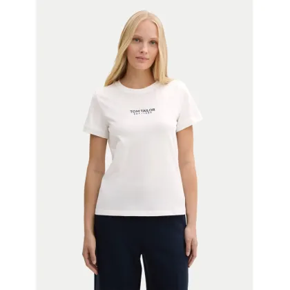 Zdjęcie Tom Tailor T-Shirt 1045543 Biały Regular Fit