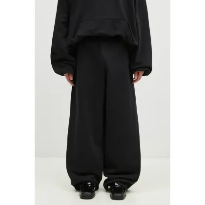 Zdjęcie VETEMENTS spodnie dresowe Embroidered Logo kolor czarny gładkie UA66SP630B