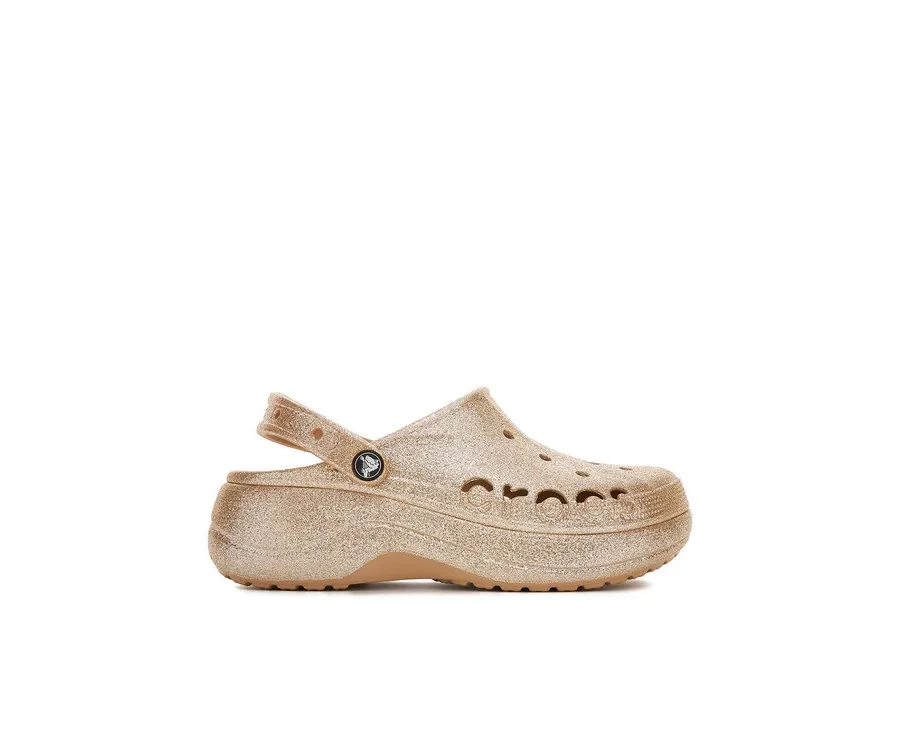obrazek 1 Crocs Klapki BAYA PLATFORM CLOG 208459-212 Złoty