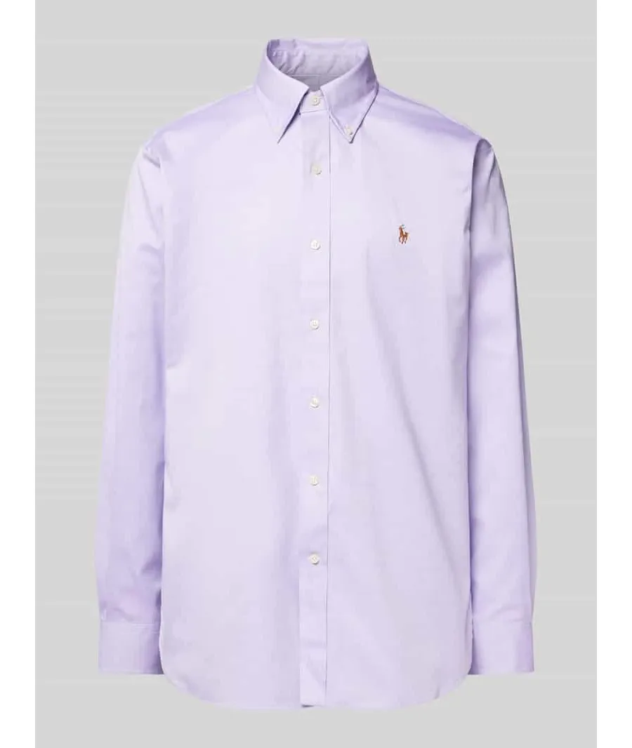 obrazek 1 Koszula biznesowa o kroju custom fit z kołnierzykiem typu button down