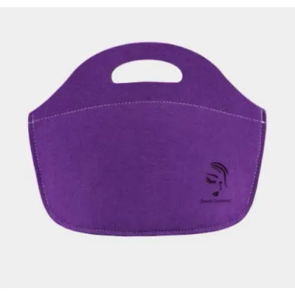 Zdjęcie Ładna torba na kosmetyki z szerokim dnem i opcją tłoczenia