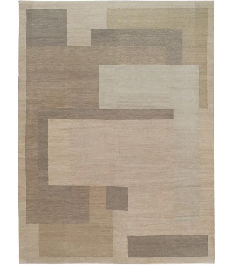 picture 1 Woollen carpet witha a geometric pattern - Odegard Carpets