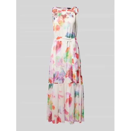 Zdjęcie Długa sukienka z okrągłym dekoltem