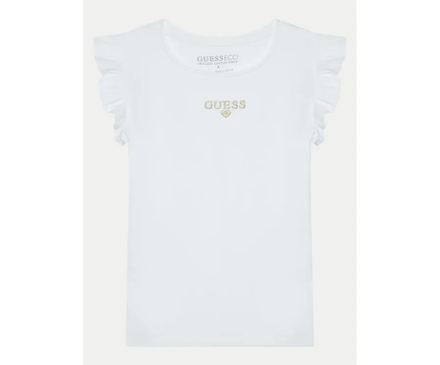 obrazek 1 Guess T-Shirt K5RI26 K6YW4 Biały Regular Fit