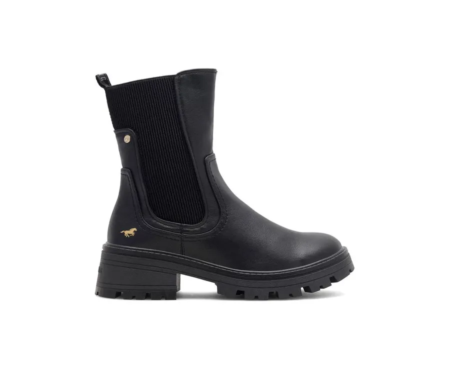 obrazek 1 Mustang Botki 1469-501 Czarny
