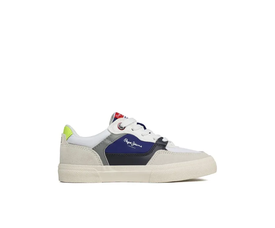 obrazek 1 Pepe Jeans Sneakersy Kenton Master Combi B PBS30548 Biały