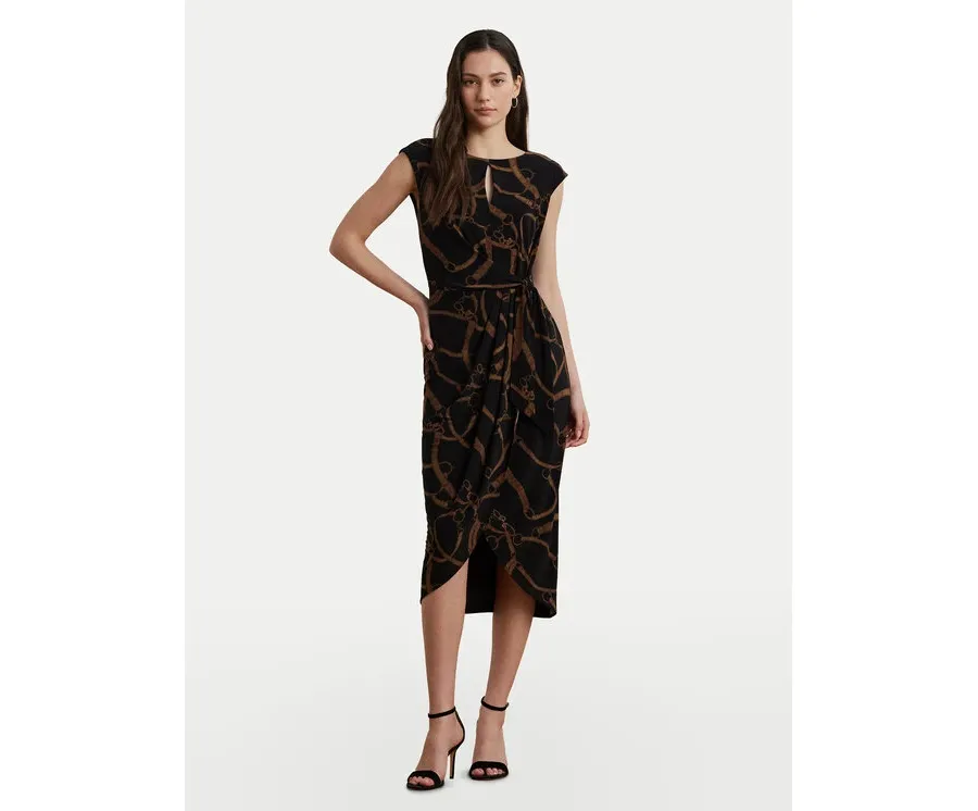 obrazek 1 LAUREN RALPH LAUREN Sukienka koktajlowa 200973612001 Czarny Slim Fit