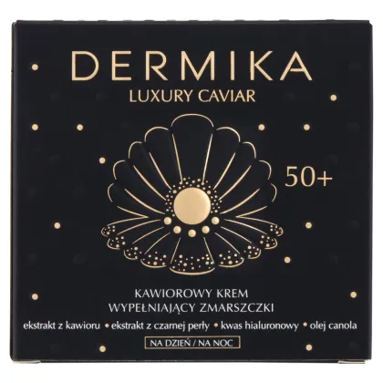 Zdjęcie Dermika Luxury Caviar Kawiorowy Krem wypełniający zmarszczki 50+ dzień/noc 50 ml