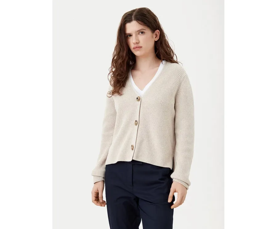 obrazek 1 Marc O'Polo Kardigan B01605961069 Beżowy Regular Fit