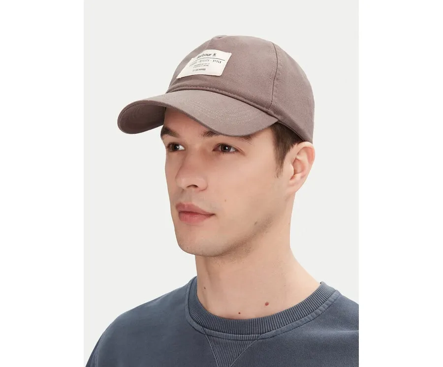 obrazek 1 Barbour Czapka z daszkiem Lipton MHA0886GY91 Szary
