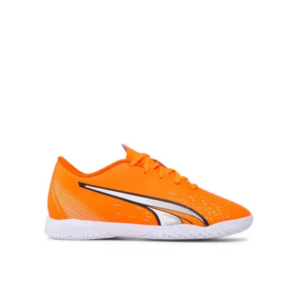 Zdjęcie Puma Buty do piłki nożnej Ultra Play It Jr 107237 01 Pomarańczowy