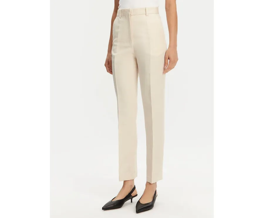 obrazek 1 JACQUEMUS Spodnie materiałowe Le Pantalon Norma 25E251PA1381709 130 Beżowy Regular Fit