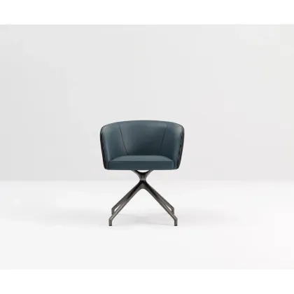 Zdjęcie Unikatowe skórzane krzesło do niezwykłego wnętrza – Mascheroni