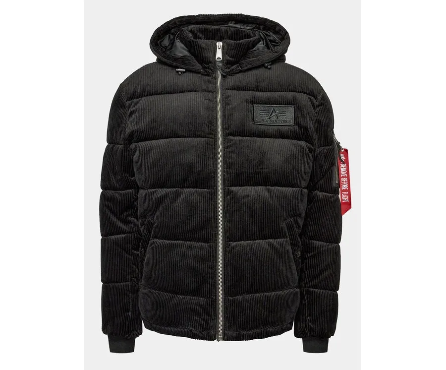 obrazek 1 Alpha Industries Kurtka zimowa Cord 138118 Czarny Regular Fit