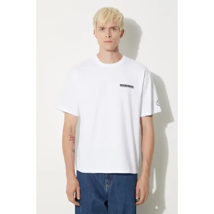 Zdjęcie NEIGHBORHOOD t-shirt Tee SS-9 męski kolor biały z nadrukiem 241PCNH.ST09