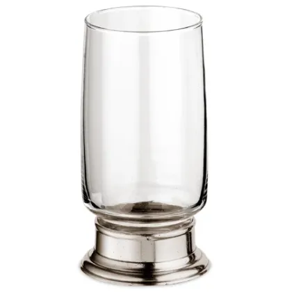 Zdjęcie Oryinalne szklanki ze szkła kryształowego i pewteru