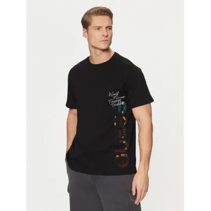 Zdjęcie Guess T-Shirt M5RI01 KCHA1 Czarny Regular Fit