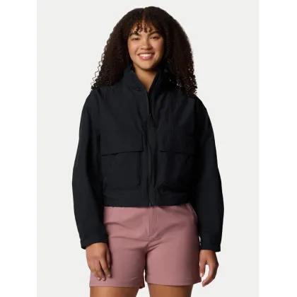Zdjęcie Columbia Kurtka przejściowa Paracutie™ Cropped Cargo Windbreaker 2116571 Czarny Regular Fit