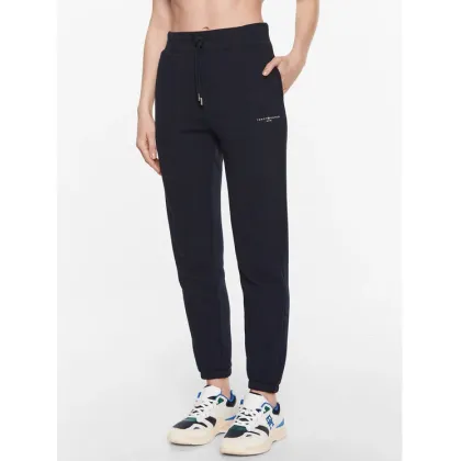 Zdjęcie Tommy Hilfiger Spodnie dresowe 1985 WW0WW38690 Granatowy Tapered Fit