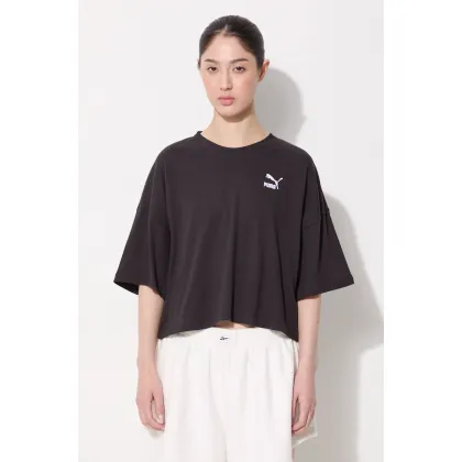 Zdjęcie Puma t-shirt bawełniany kolor czarny 538052-01