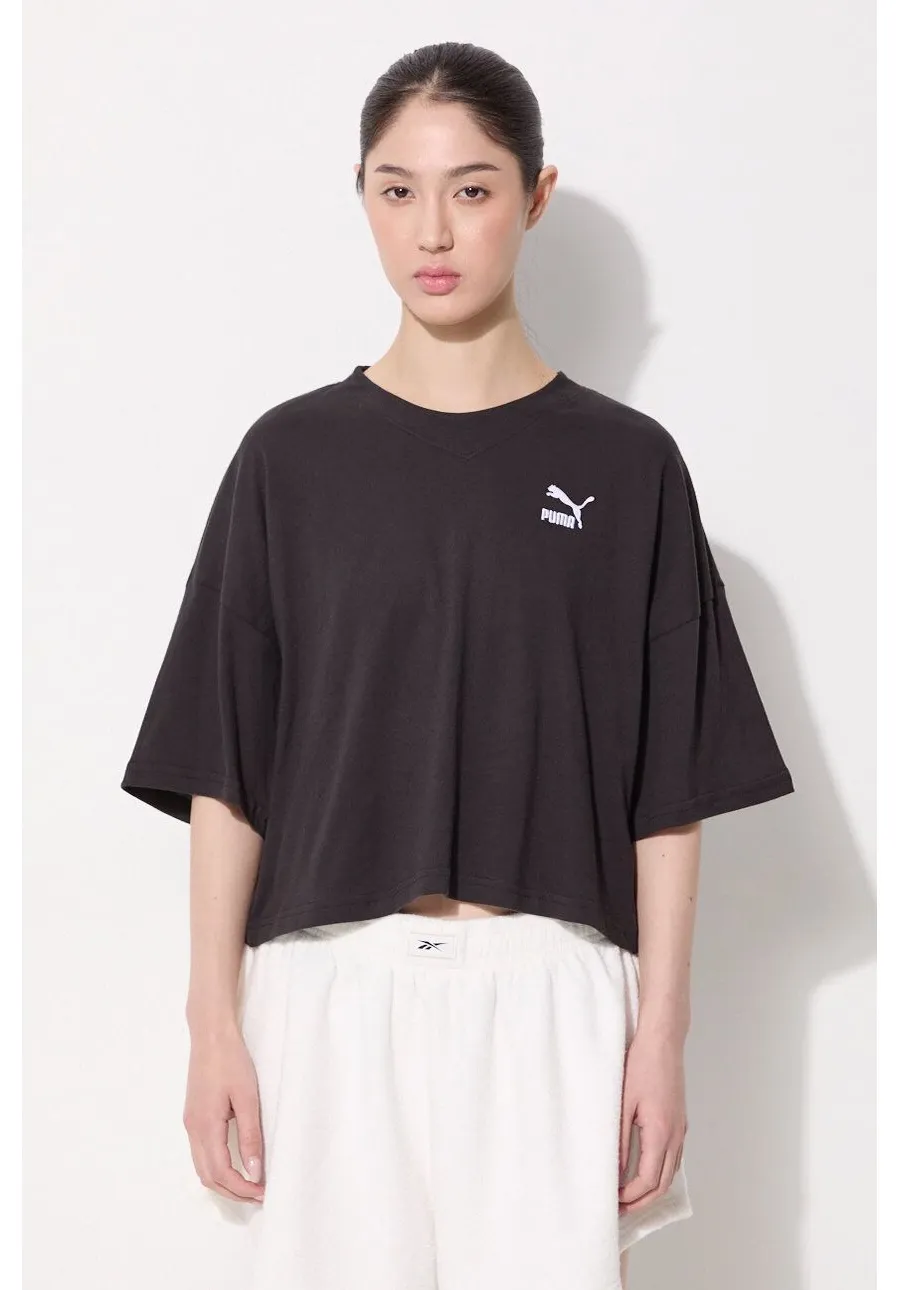 obrazek 1 Puma t-shirt bawełniany kolor czarny 538052-01