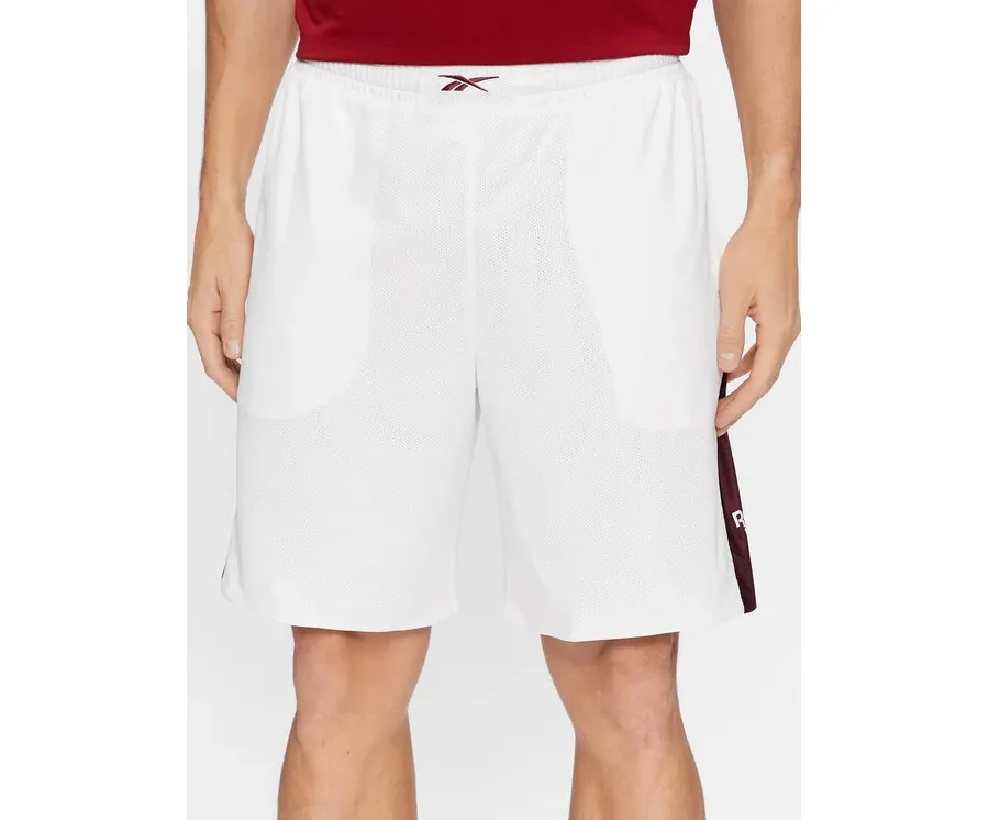 obrazek 1 Reebok Szorty sportowe Basketball IL1995 Biały Regular Fit