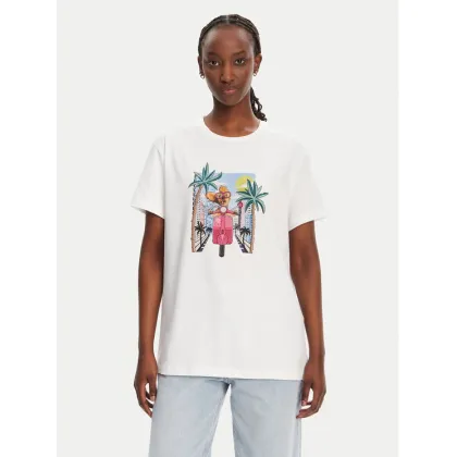 Zdjęcie Liu Jo T-Shirt WA5260 JS003 Biały Regular Fit