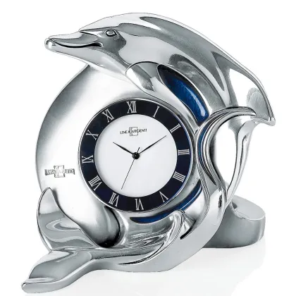 Picture Dolphin motif - a beautiful desk watch