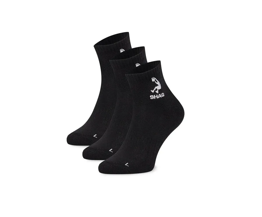 obrazek 1 Shaq Skarpety AS_SHQ_H_001Z_SS25 (3-PACK) Czarny