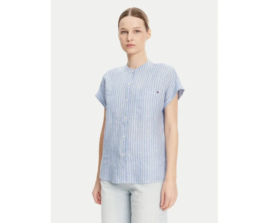obrazek 1 Tommy Hilfiger Koszula WW0WW44715 Błękitny Regular Fit