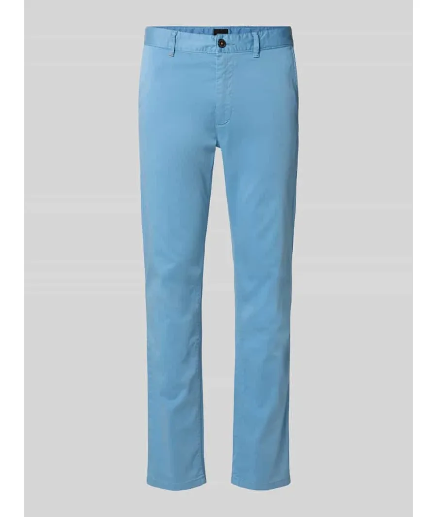obrazek 1 Chinosy o kroju slim fit ze szlufkami na pasek