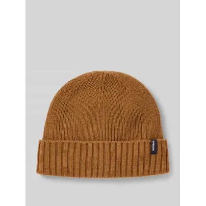 Zdjęcie Czapka beanie z detalem z logo