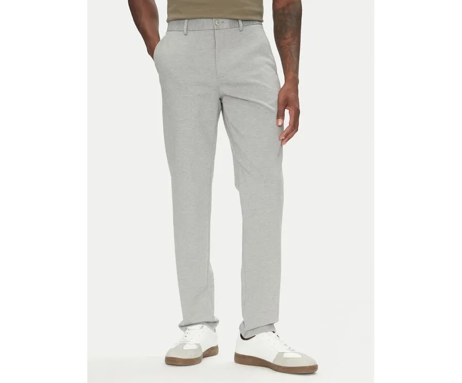 obrazek 1 Lindbergh Chinosy 30-006052 Szary Slim Fit