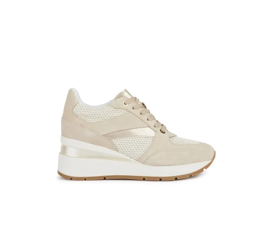 obrazek 1 Geox Sneakersy D Zosma D368LA 0AS22 C5AH6 Beżowy