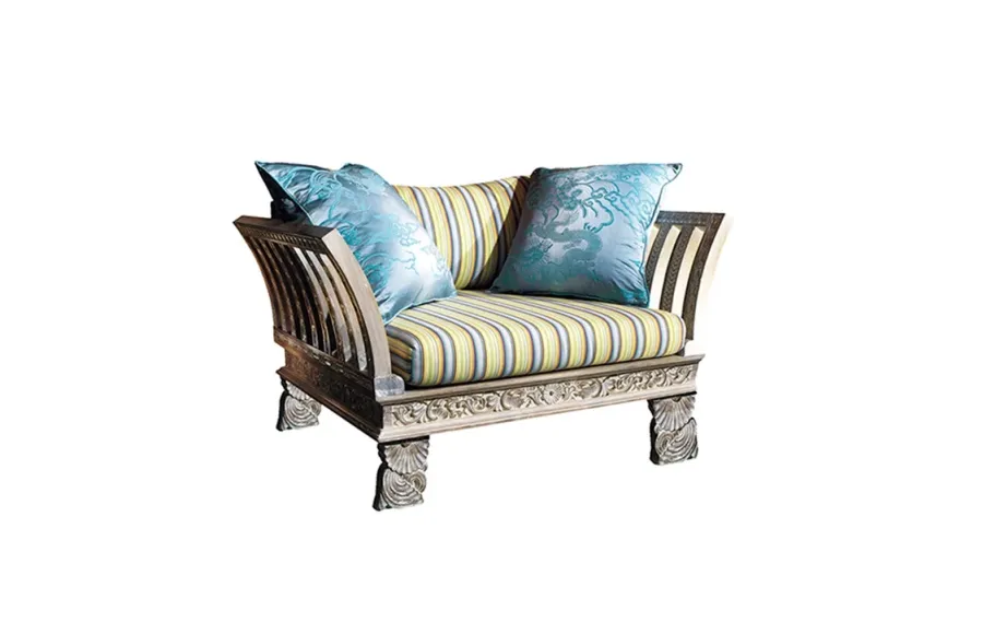 obrazek 1 BALI elegancki fotel do domu i ogrodu w klasycznym stylu - Collecion Alexandra