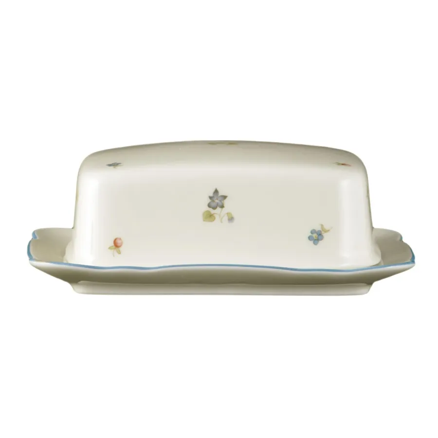obrazek 1 Stylowa porcelanowa maselniczka z pokrywką - Seltmann Weiden