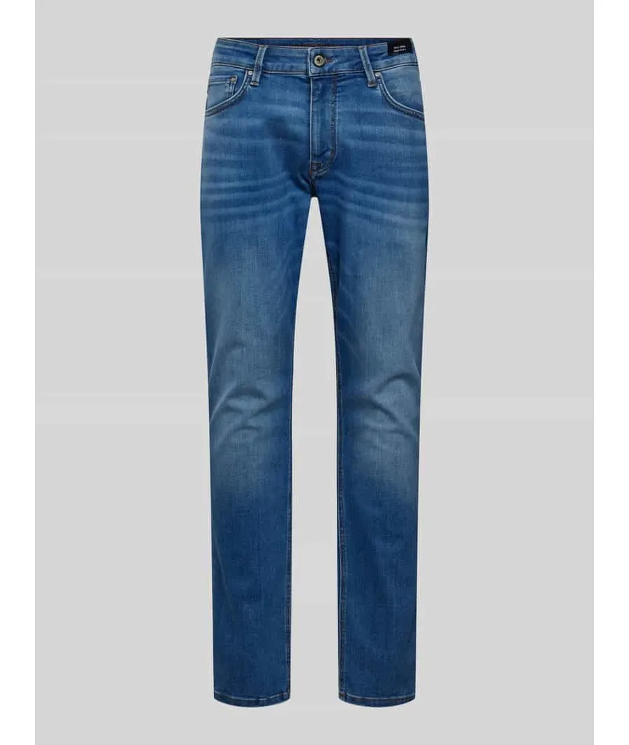 obrazek 1 Jeansy o kroju slim fit z detalem z logo model ‘Stephen’