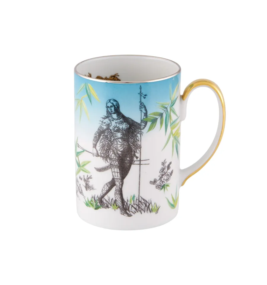 obrazek 1 Porcelanowy kubek z kolekcji Rêveries z wizerunkiem kobiety - Vista Alegre