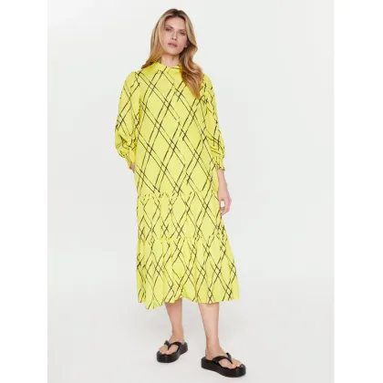 Zdjęcie Silvian Heach Sukienka codzienna GPP23374VE Żółty Regular Fit