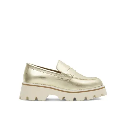 Zdjęcie Badura Loafersy GISELLE-24SS202 Złoty