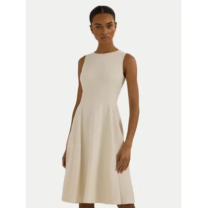 Zdjęcie LAUREN RALPH LAUREN Sukienka codzienna 250851951004 Écru Regular Fit