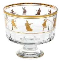 Picture Luxurious punch bowl from the Jubilee collection with a gold decorative motif inspired by ancient vessels - Vista Alegre