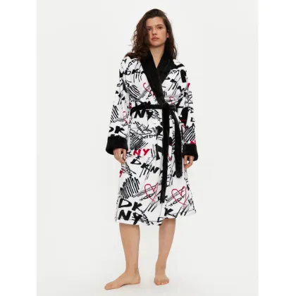 Zdjęcie DKNY Szlafrok YI20027F Biały
