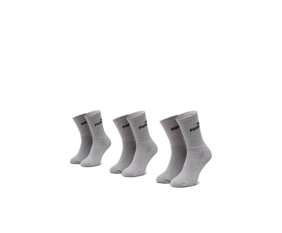 obrazek 1 Puma Zestaw 3 par wysokich skarpet unisex 907934 r. 35/38 Szary