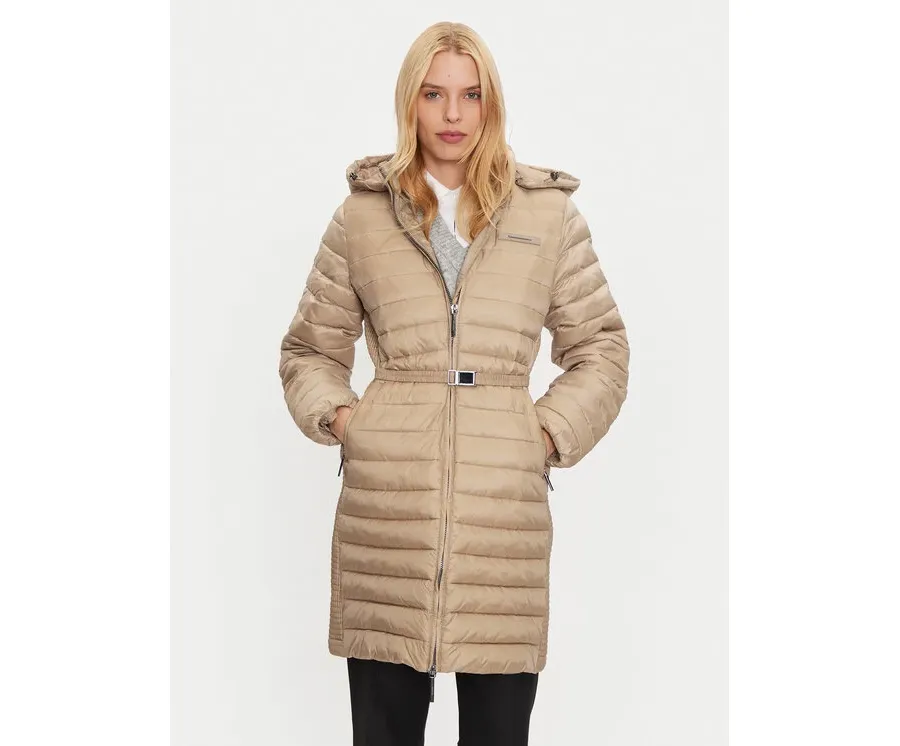 obrazek 1 Calvin Klein Kurtka zimowa K20K208011 Beżowy Slim Fit