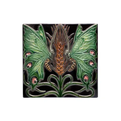 Picture Decorative ceramic wall tile - Bordallo Pinheiro