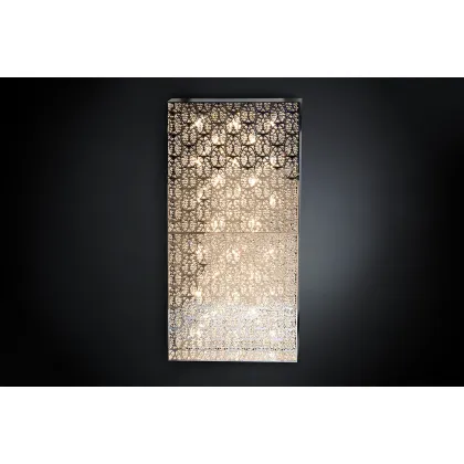 Zdjęcie Artystyczny i designerski żyrandol ścienny od włoskich projektantów