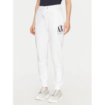 Zdjęcie Armani Exchange Spodnie dresowe 8NYPCX YJ68Z 1000 Biały Regular Fit