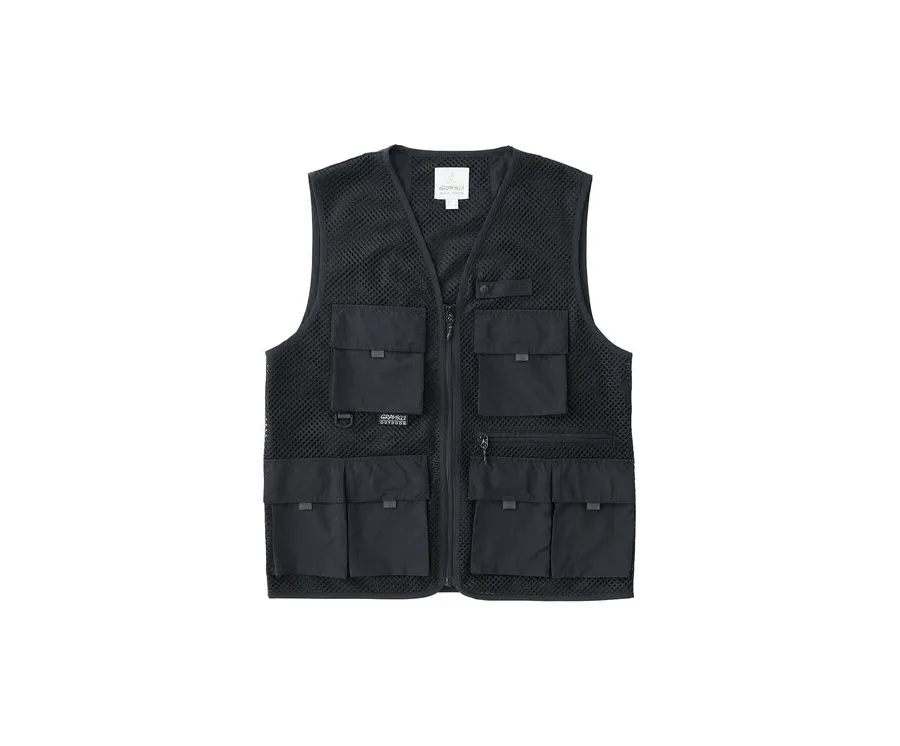 obrazek 1 Gramicci Kamizelka G3SM-J072 Czarny Casual Fit