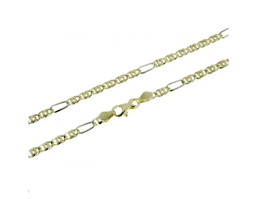 obrazek 1 Męski złoty łańcuszek 50 cm